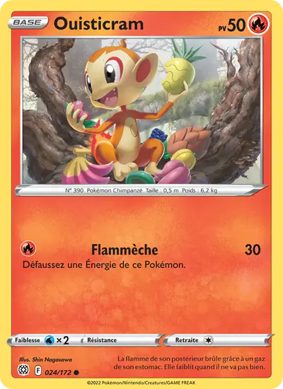 Image de la carte Pokemon Ouisticram 024/172