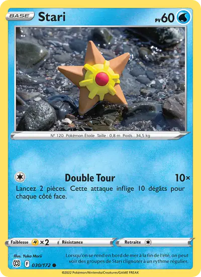 Image de la carte Pokemon Stari 030/172