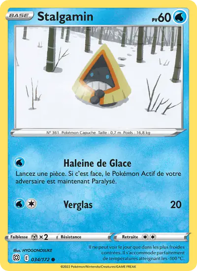 Image de la carte Pokemon Stalgamin 034/172