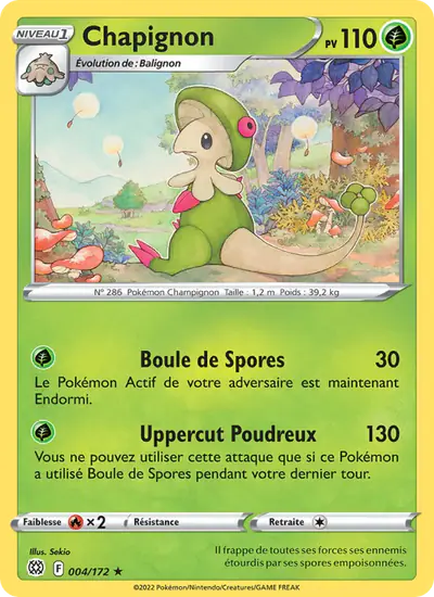 Image de la carte Pokemon Chapignon 004/172