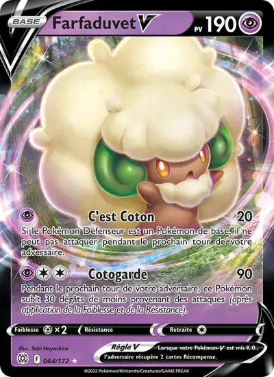 Image de la carte Pokemon Farfaduvet V 064/172