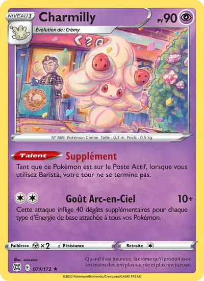 Image de la carte Pokemon Charmilly 071/172
