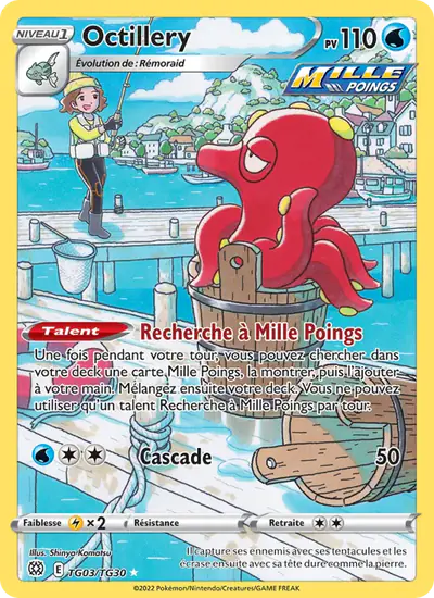 Image de la carte Pokemon Octillery TG03/172
