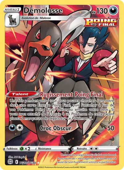 Image de la carte Pokemon Démolosse TG10/172