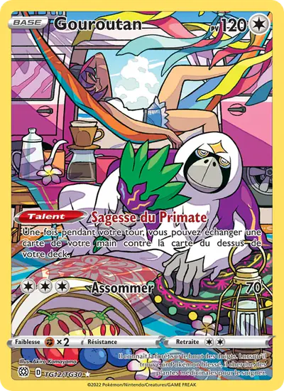 Image de la carte Pokemon Gouroutan TG12/172