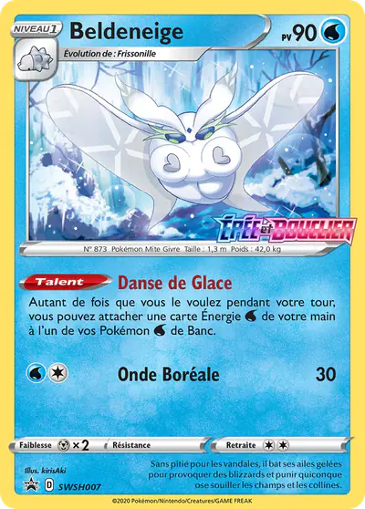 Image de la carte Pokemon Beldeneige SWSH007/184