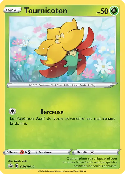 Image de la carte Pokemon Tournicoton SWSH010/184