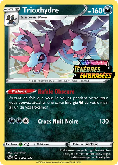 Image de la carte Pokemon Trioxhydre SWSH037/184
