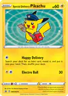 Image de la carte Pikachu Livraison Spéciale SWSH074/