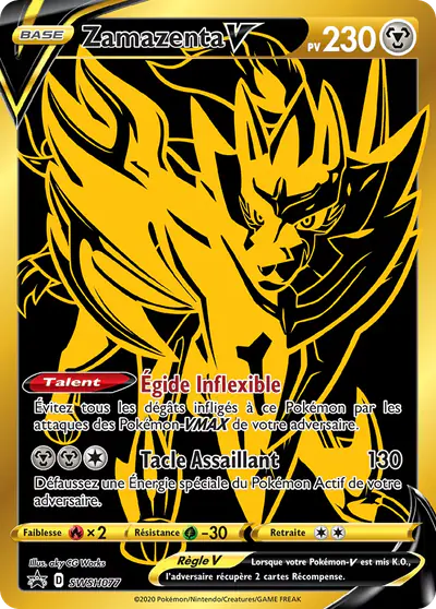 Image de la carte Pokemon Zamazenta V SWSH077/184
