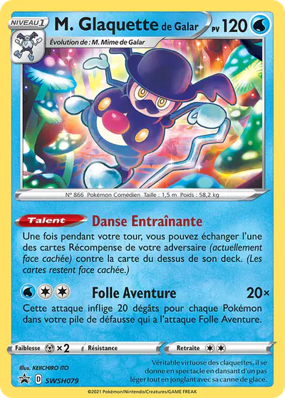 Image de la carte Pokemon M. Glaquette de Galar SWSH079/184