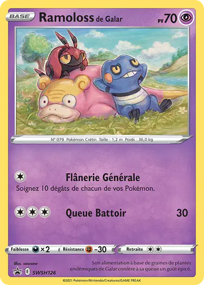 Image de la carte Pokemon Ramoloss de Galar SWSH126/184