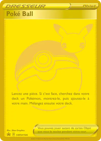 Image de la carte Pokemon Poké Ball SWSH146/184