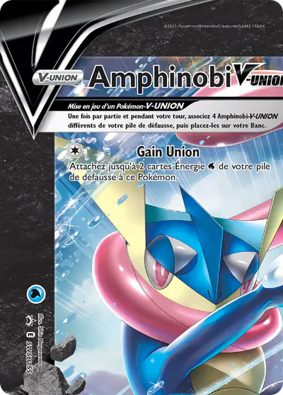 Image de la carte Pokemon Amphinobi-V-UNION SWSH155/184