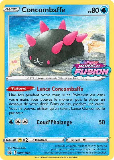 Image de la carte Pokemon Concombaffe SWSH169/184
