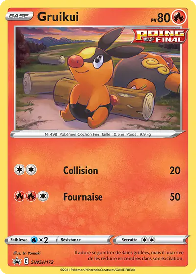 Image de la carte Pokemon Gruikui SWSH172/184
