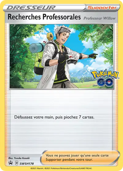Image de la carte Pokemon Recherches Professorales SWSH178/184