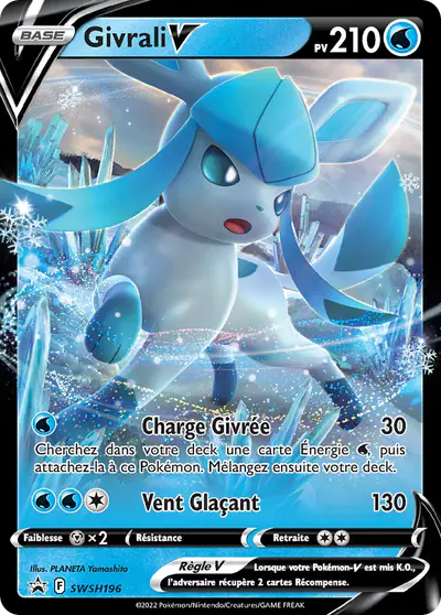 Image de la carte Pokemon Givrali V SWSH196/184