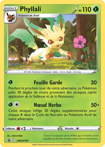 Image de la carte Pokemon Phyllali SWSH191/184