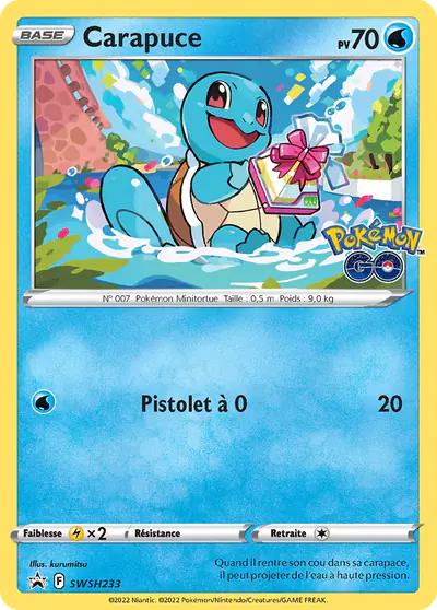 Image de la carte Pokemon Carapuce SWSH233/184