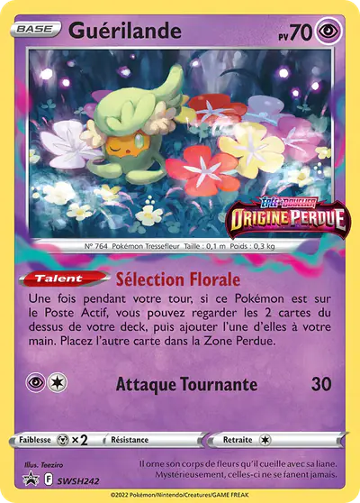 Image de la carte Pokemon Guérilande SWSH242/184