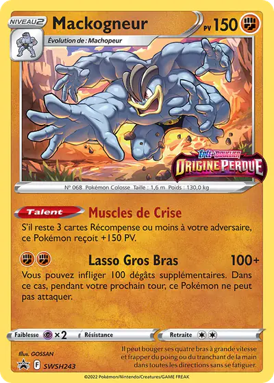 Image de la carte Pokemon Mackogneur SWSH243/184