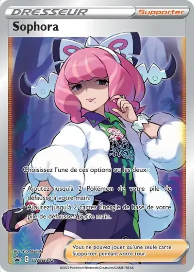 Image de la carte Pokemon Sophora SWSH302/184