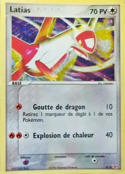 Image de la carte Pokemon Latias 4/10