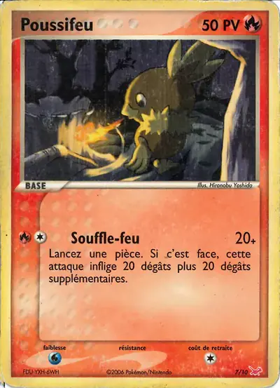Image de la carte Pokemon Poussifeu 7/10