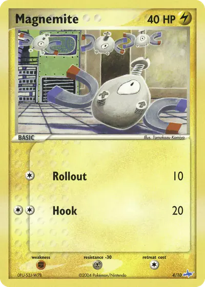 Image de la carte Pokemon Magnéti 4/10