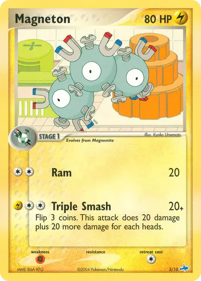 Image de la carte Pokemon Magnéton 5/10
