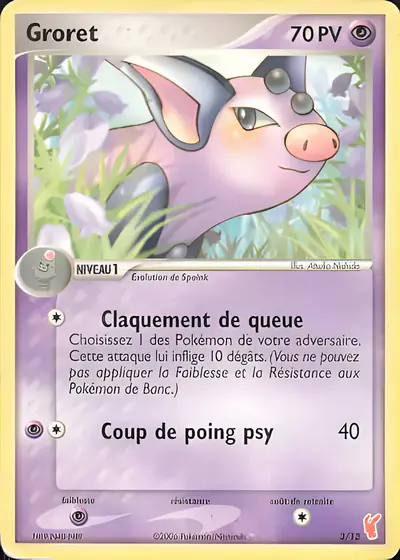 Image de la carte Pokemon Groret 3/12