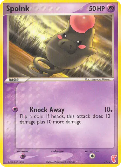 Image de la carte Pokemon Spoink 7/12