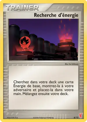 Recherche d'&eacute;nergie 8/12