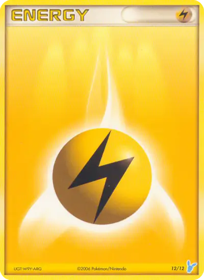 Image de la carte Pokemon Énergie Électrique 12/12
