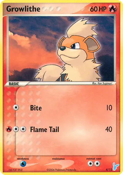 Image de la carte Pokemon Caninos 4/12