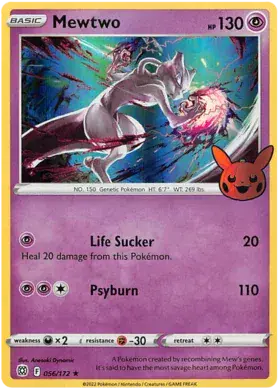 Image de la carte Pokemon Mewtwo 56/30