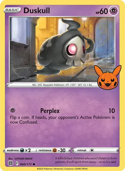 Image de la carte Pokemon Duskull 60/30