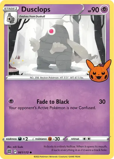 Image de la carte Pokemon Duclops 61/30