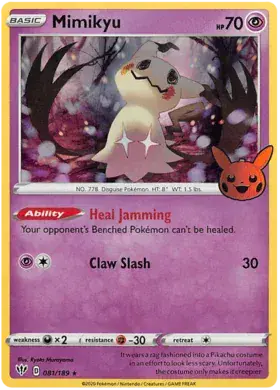 Image de la carte Pokemon Mimiqui 81/30