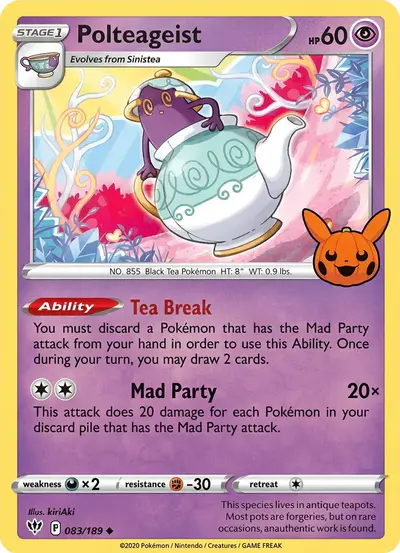 Image de la carte Pokemon Polteageist 83/30