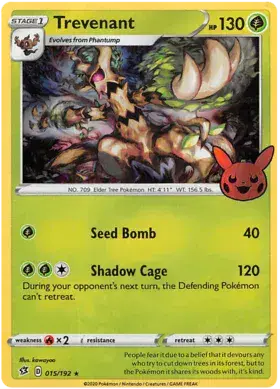 Image de la carte Pokemon Trevenant 15/30