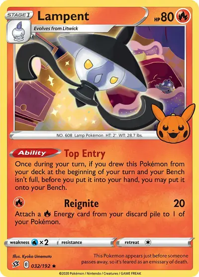 Image de la carte Pokemon Lampent 32/30