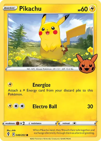 Image de la carte Pokemon Pikachu 49/30