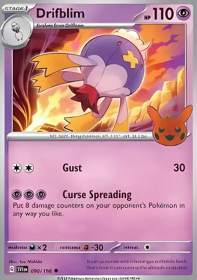 Image de la carte Pokemon Grodrive 90/30