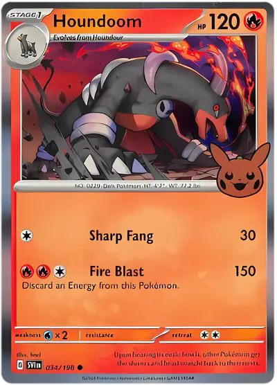 Image de la carte Pokemon Démolosse 34/30