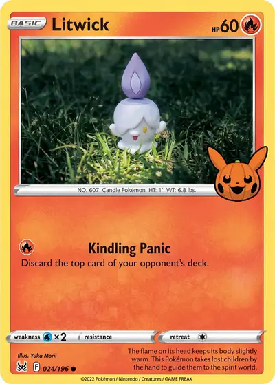 Image de la carte Pokemon Litwick 024/30
