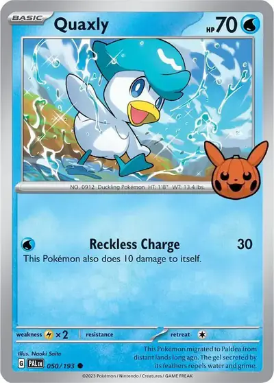 Image de la carte Pokemon Quaxly 050/30