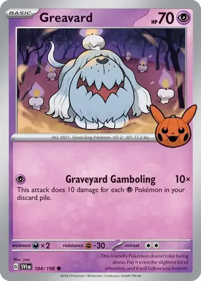 Image de la carte Pokemon Greavard 042/30