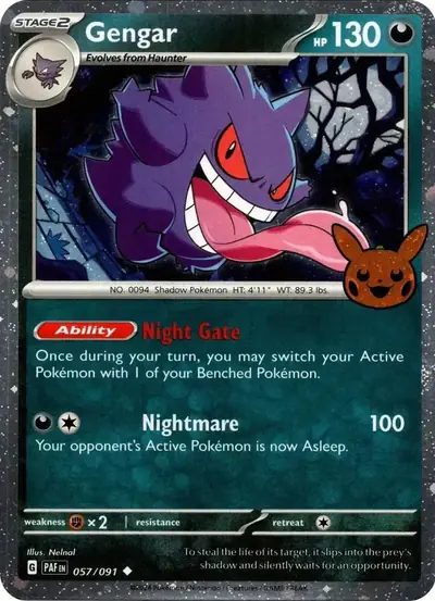 Image de la carte Pokemon Gengar 057/30